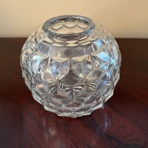 Fostoria American Crystal Rose Bowl / Vase